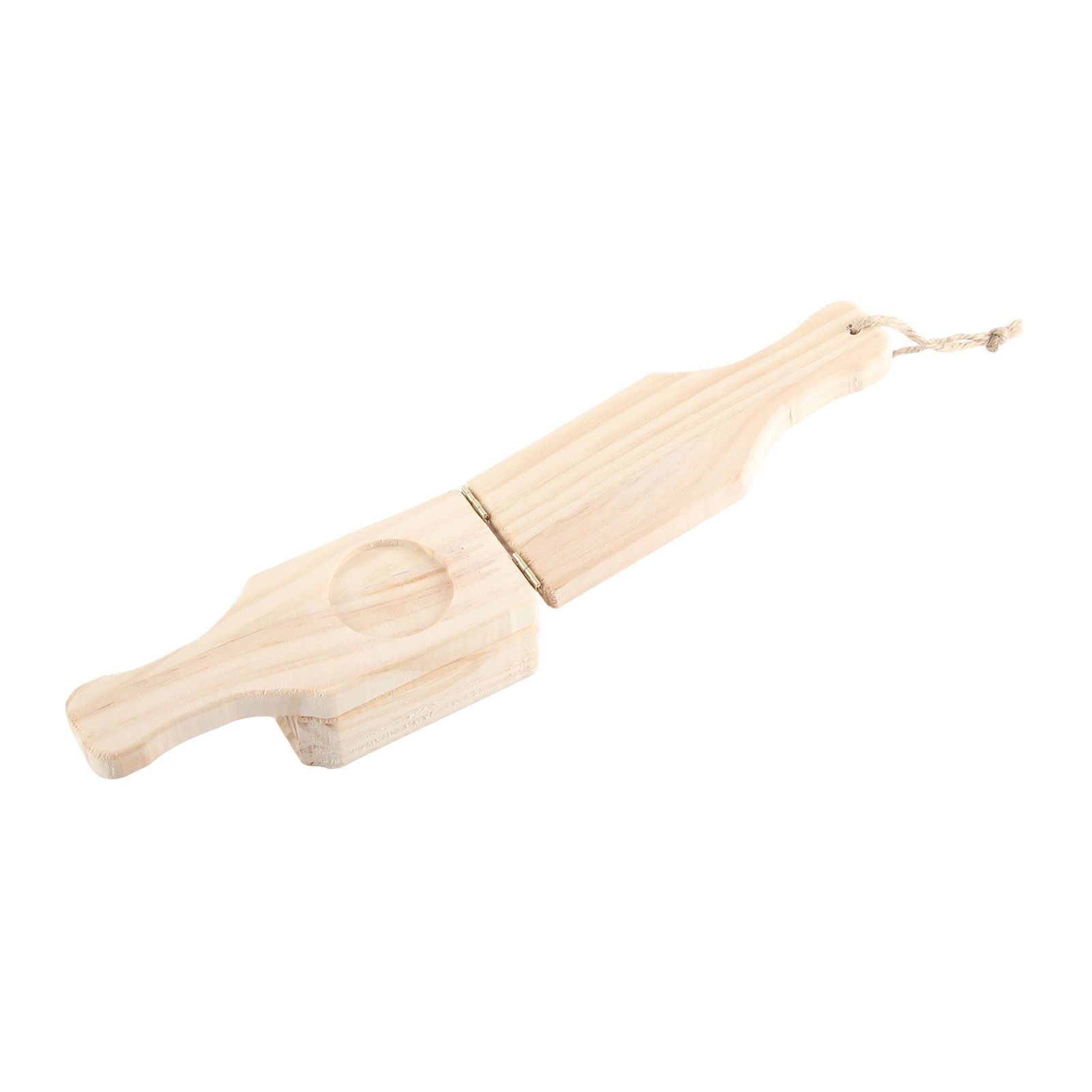 Tostonera Plantain Masher Pine Plantain Press Smasher Reusable Deep Plantain Baskets Maker with Hanging Lanyard — image 5