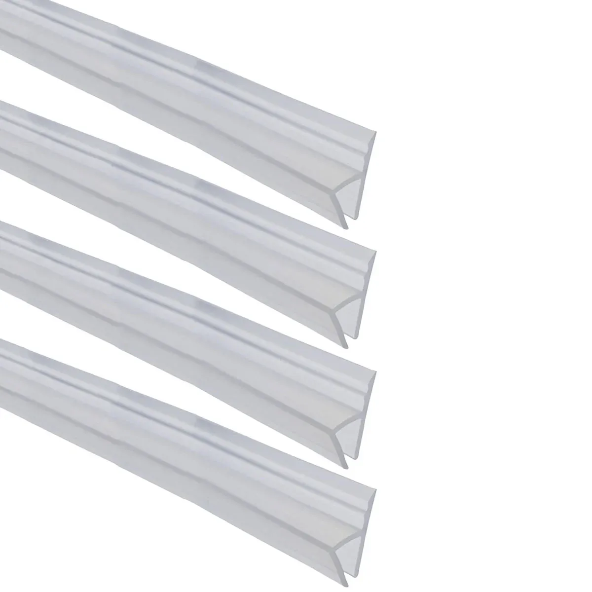Silicone Sealing Strip Weatherproof Soundproof Door Window Seal for Home Office - 0.6 x 100CM