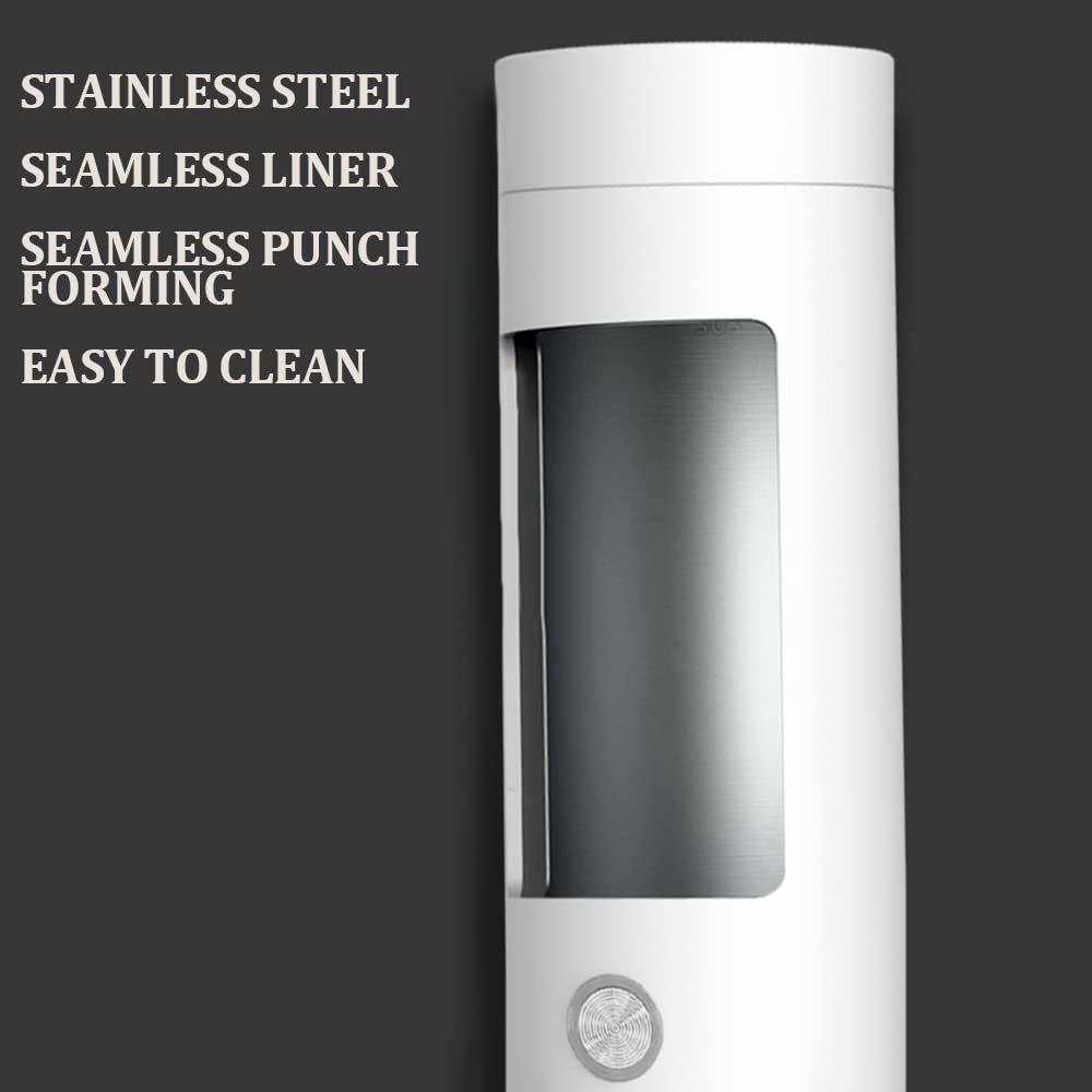 400ml Automatic Shut-Off Portable Electric Kettle, Stainless Steel Liner Fast Boiling Bottle for Water, Tea, Coffee, Baby Milk — image 4