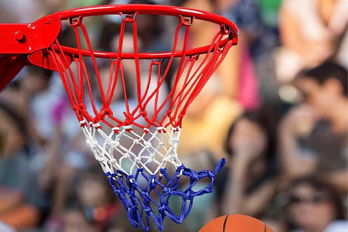 Heavy Duty Basketball Net 12 Loops Indoor Outdoor Basketball Replacement Net Anti-tangle โ image 4