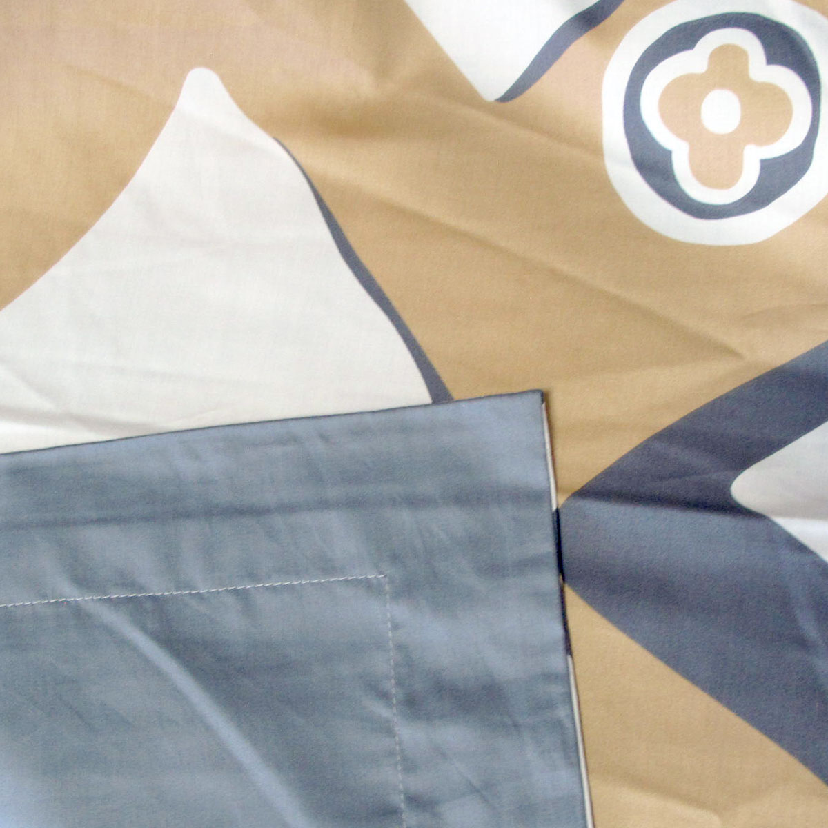400TC Cotton Sateen Quilt Cover Set Modern Art King โ image 3