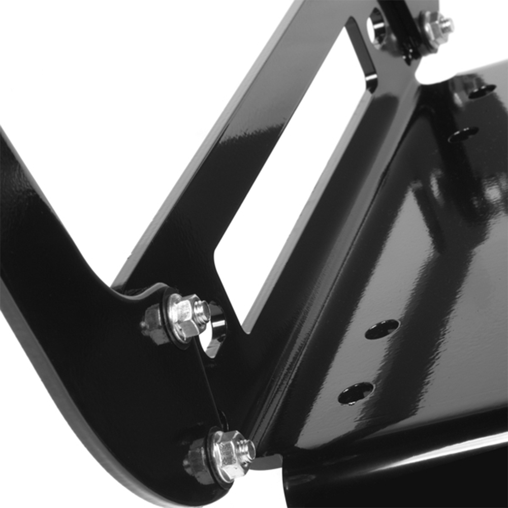 X-BULL Winch Cradle Mounting Plate Bracket Foldable Steel Bar Truck Trailer 4WD Universal For 9000 10000 12000 13000 14500LBS winch โ image 2