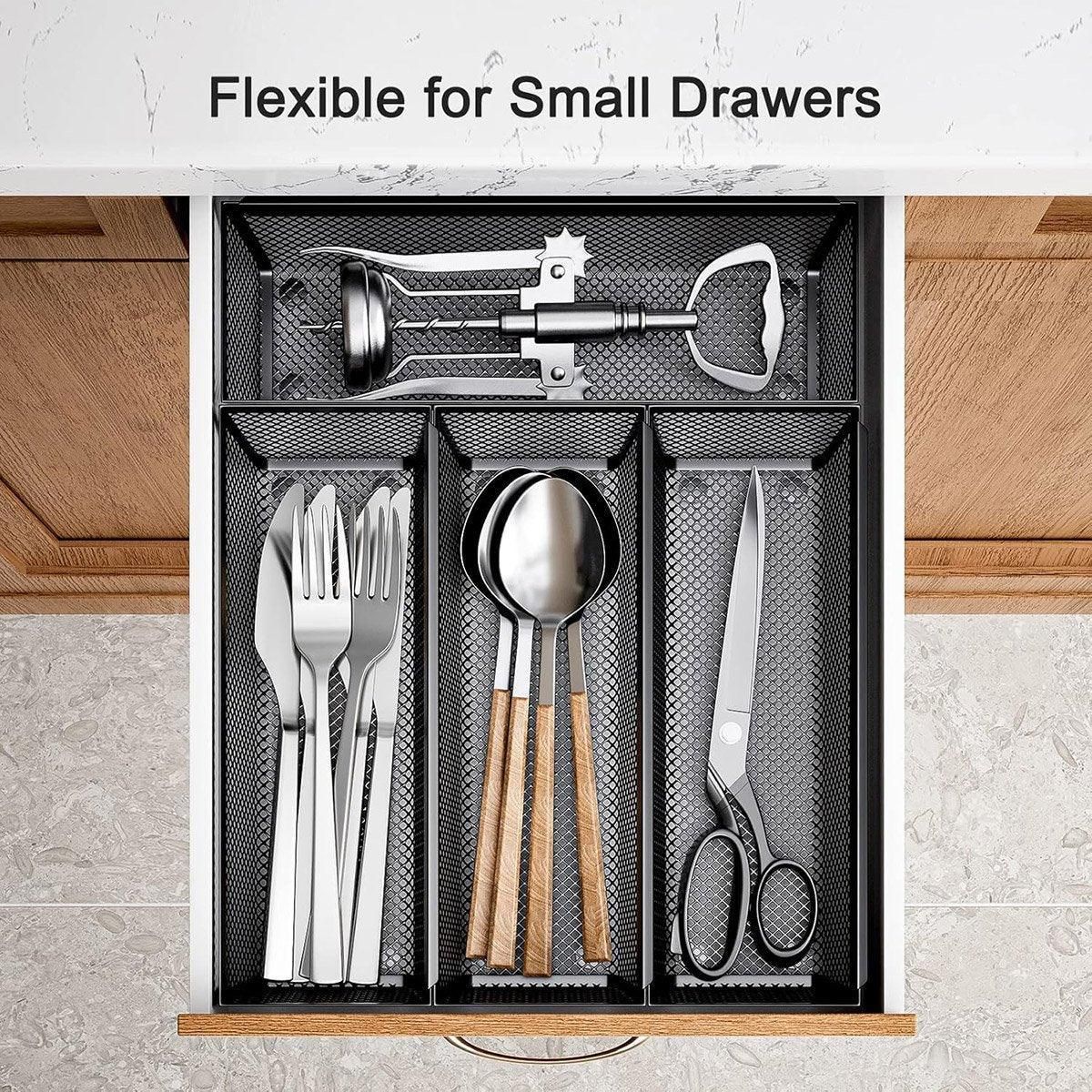 4pcs Cutlery Box Knife Fork Organizer Multifunctional Storage Boxes for Kitchen โ image 4