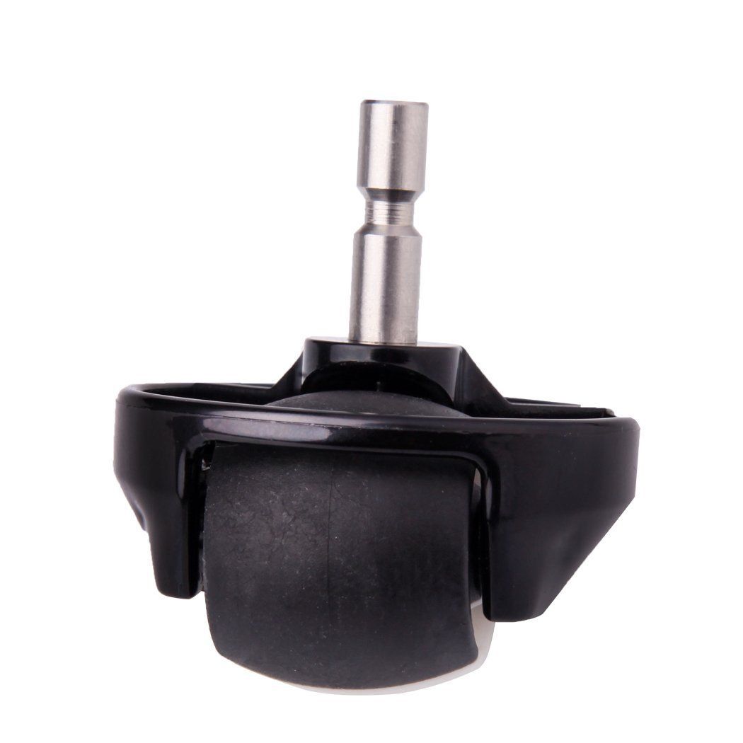 2pcs Compatible for F9 Sweeping Robot Accessories Wheel Universal Wheel Front Wheel Universal (Color: Black Wheel)