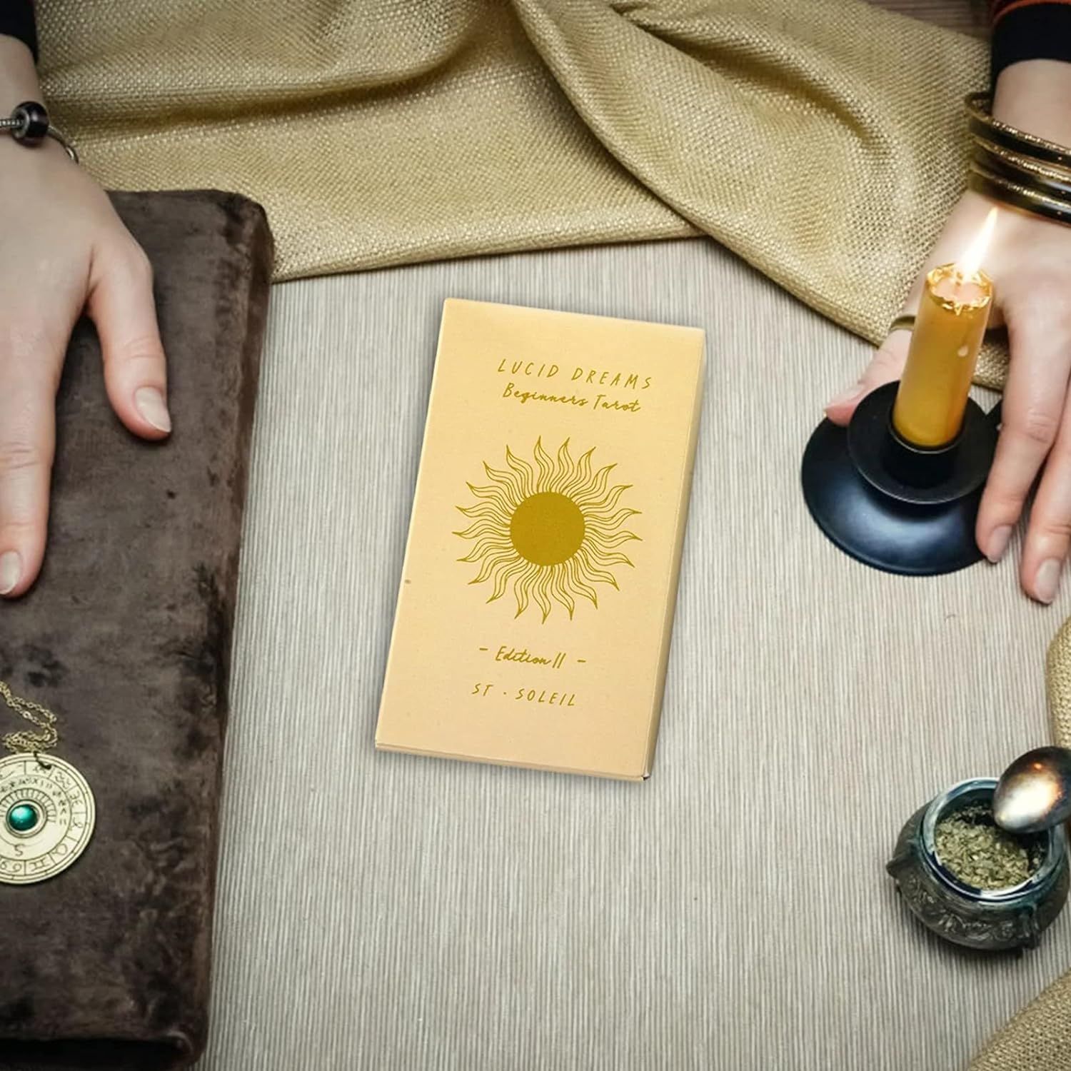 Tarot Deck Cards for Beginners for Young Kids | 78 Tarot Cards Set Gift for Tarot Lovers (Size - 10.3 * 7 * 2.5cm) โ image 4