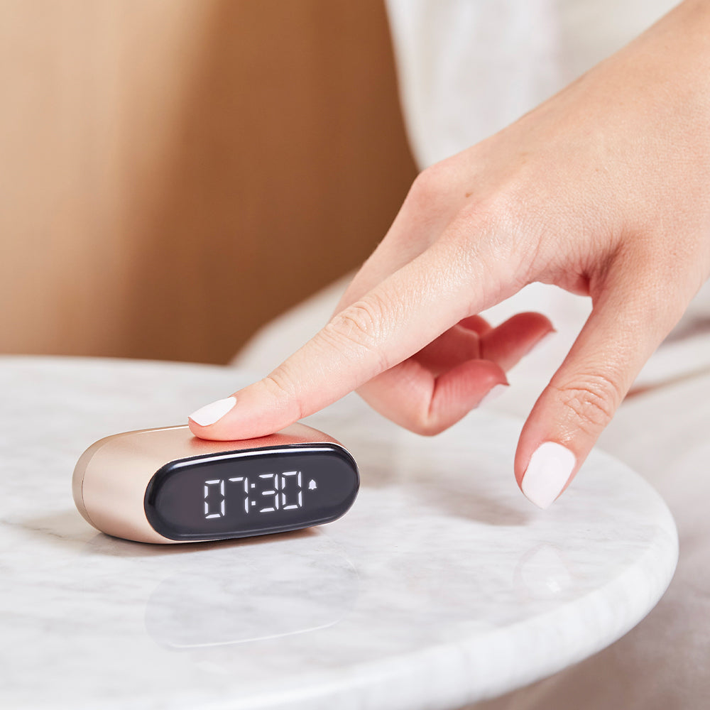 Lexon Minut Mini Alarm Clock - Gold โ image 5