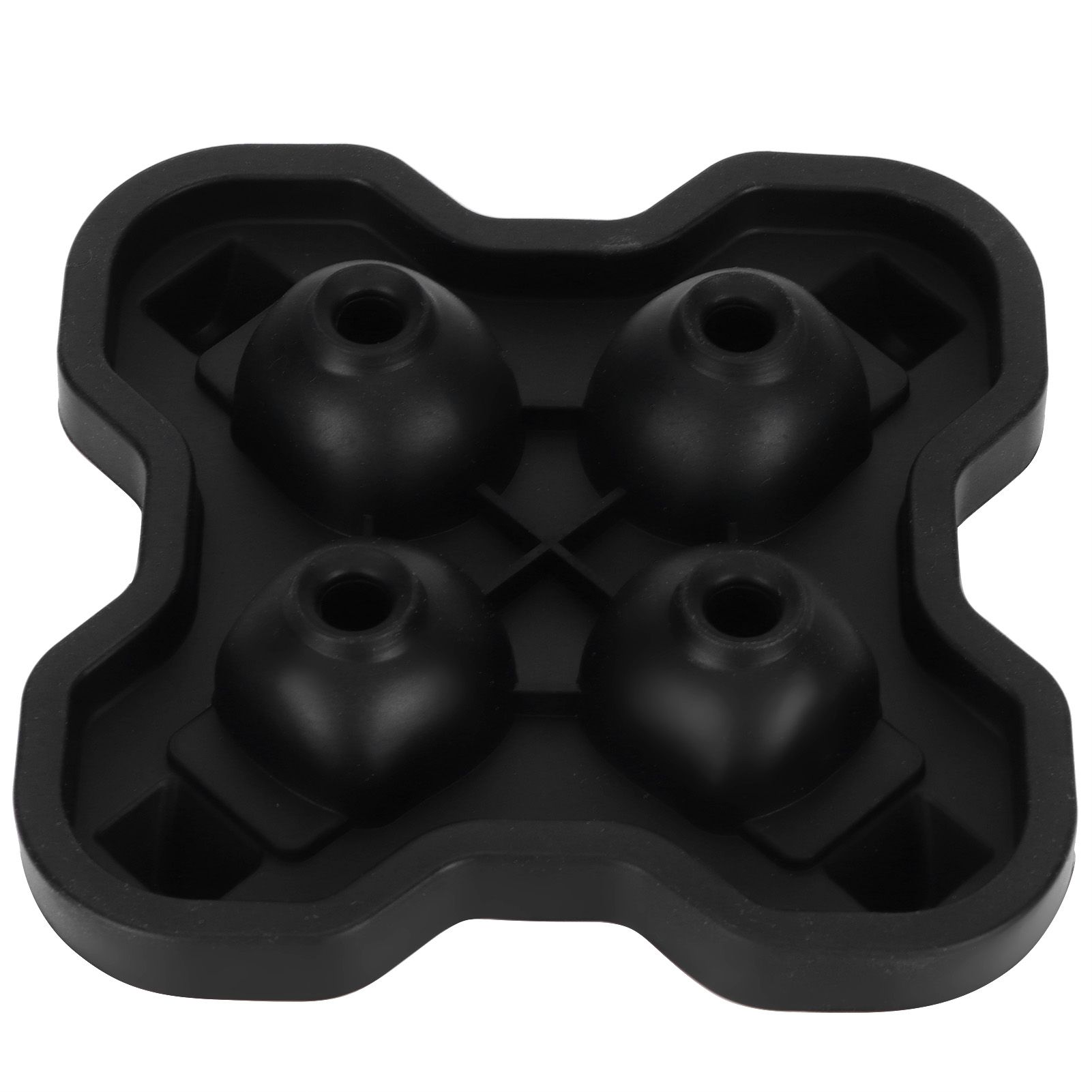 4-Grid Skull Shape Ice Tray Mold Food Grade Silicone Ice Cream Mold for Kitchen Summer β image 2