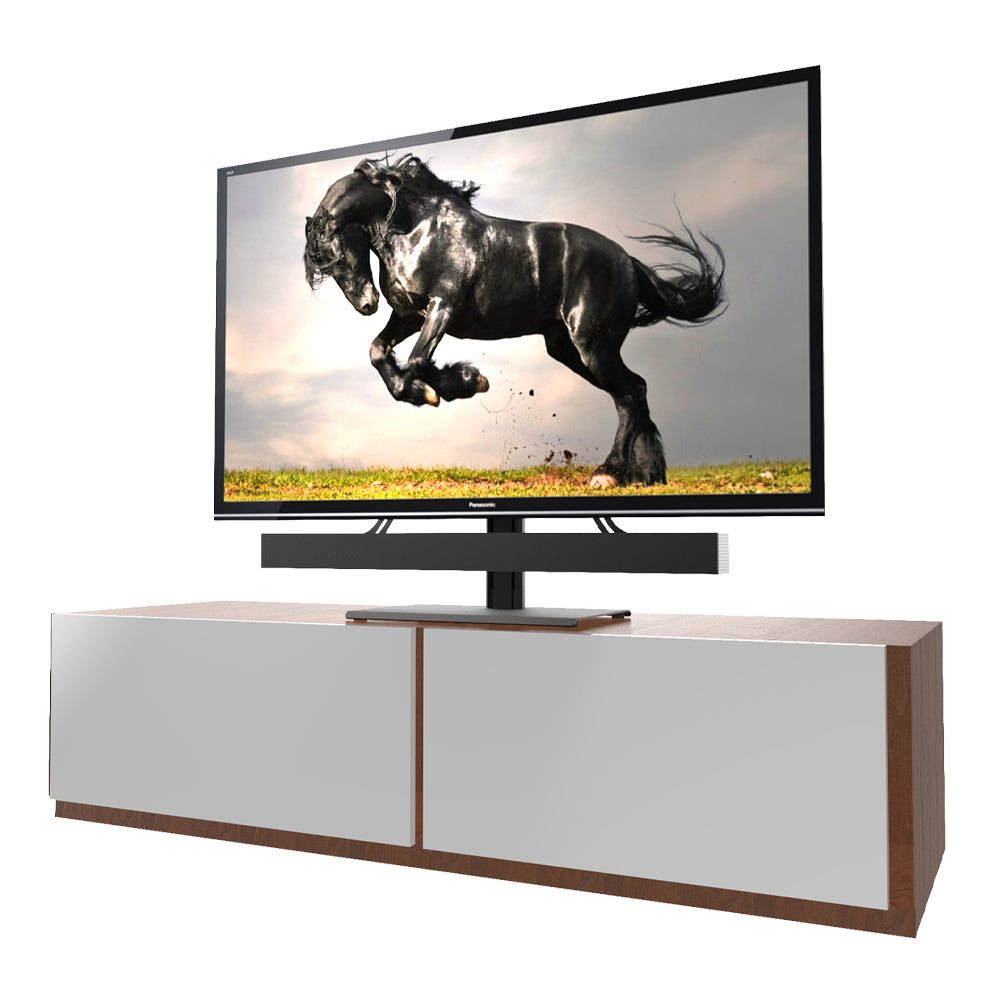 Kanto TTS100 Height Adjustable and Swivelling Tabletop TV Stand for 37" - 75" TVs — image 4