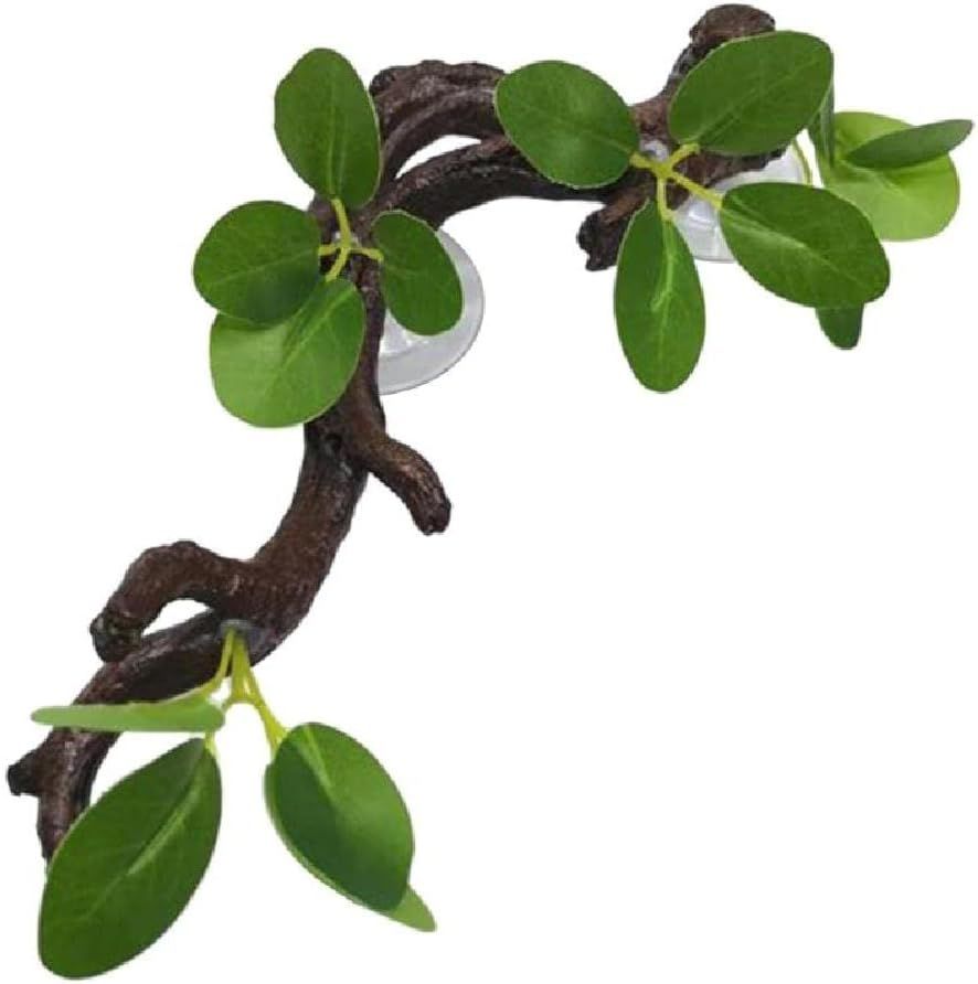 Reptile-Climbing Branch Plant Suction Cup Aquariums Decoration Simulate Aquatic-Plant Reptiles Tree for Climbing Tree Decor โ image 4