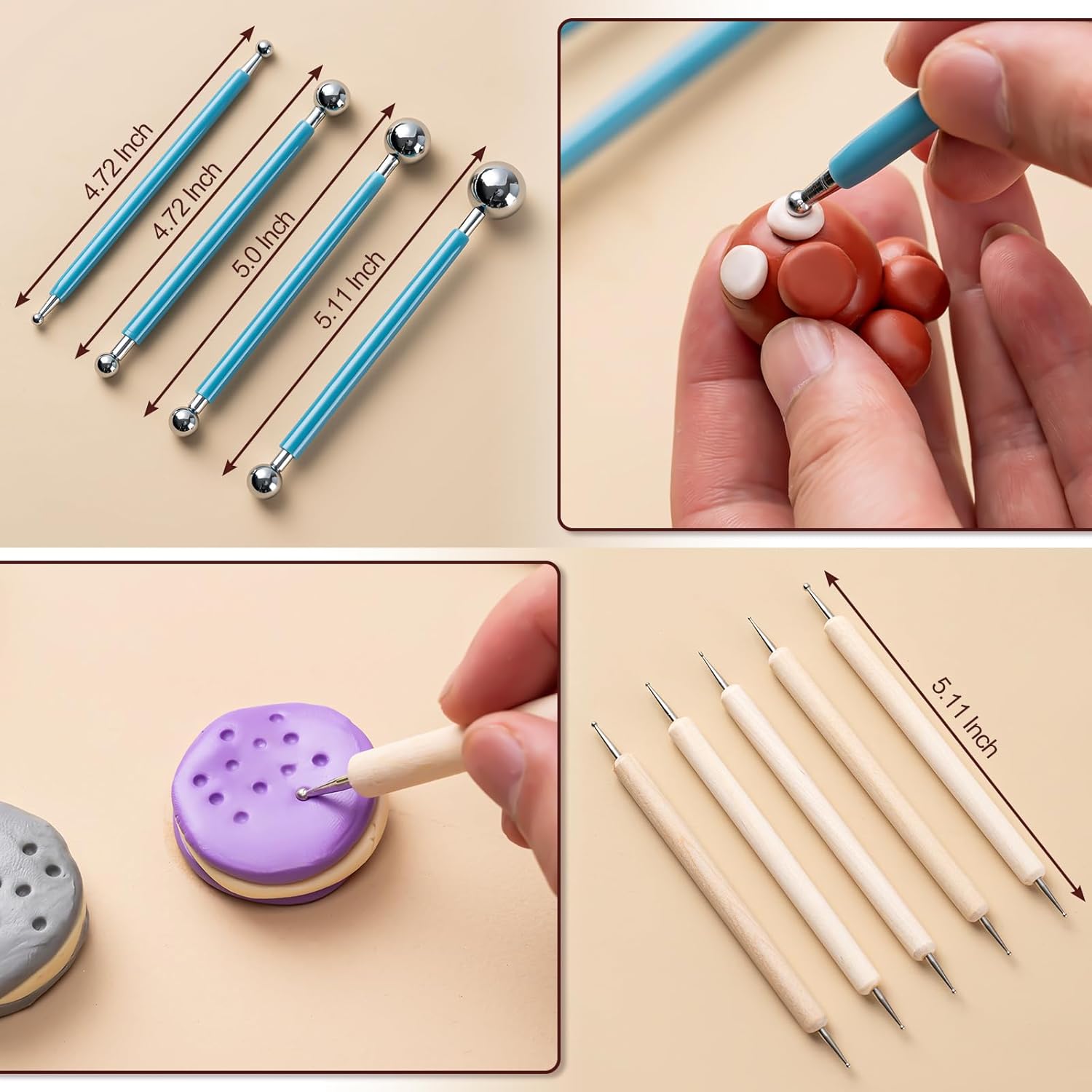 Air Dry Clay Tools Set for Adults โ image 5