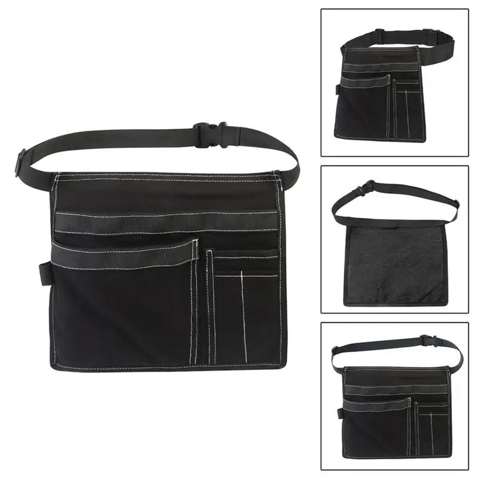 Electrician Tools Belt Storage Bag Waterproof Screwdriver Holster Work Waist Bag Working Belt Tool Holder Drill Organizer Pouch โ image 2