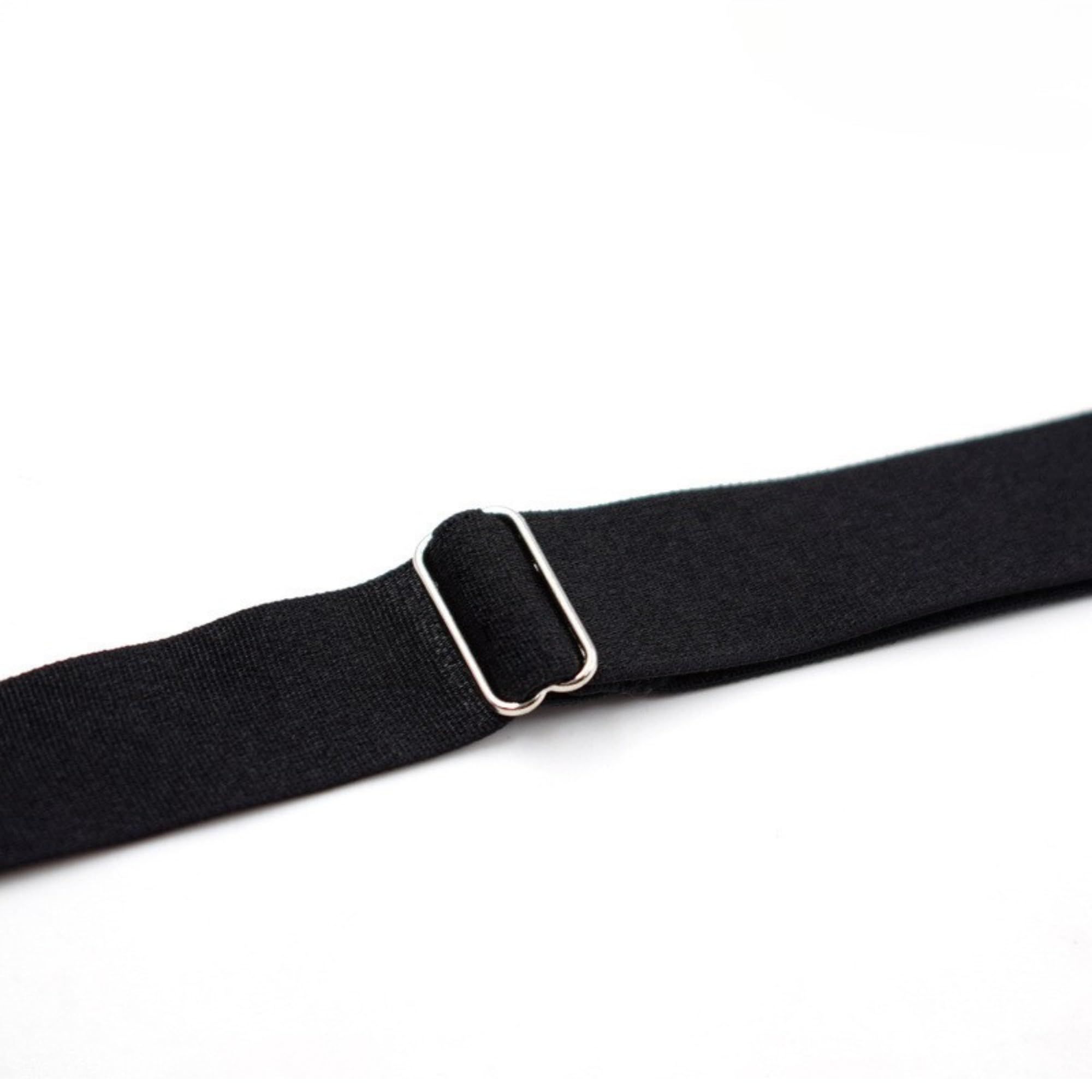 Mens Shirt Stays shirt garters for Men with Loops, 1 Pair, Elastic Black Shirt Garters, Keeps Shirts Tucked in All Day - Black โ image 4