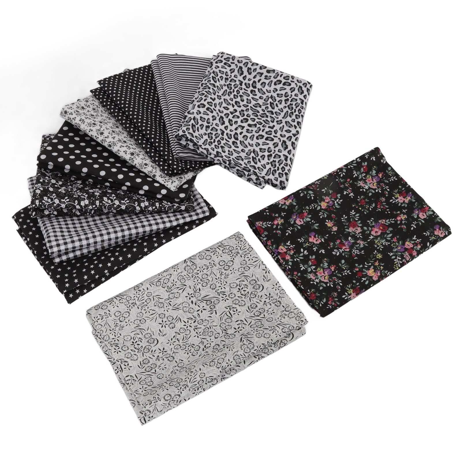 Craft Fabric Soft Prevent Pilling Printing Cuttable Cotton DIY Sewing Fabric Cloth for Quilting Scrapbooking 10 Colors โ image 2