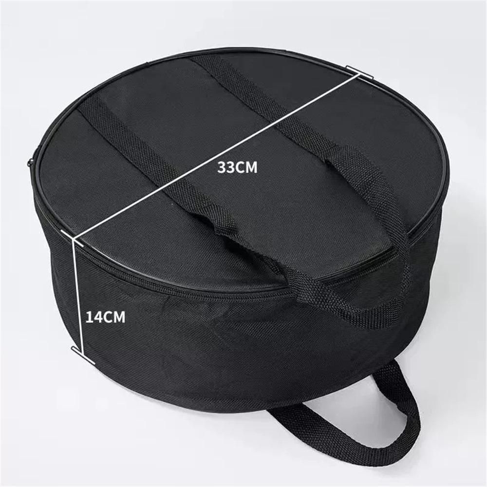 1pc storage bag, large capacity storage travel bag Backpack Pouch Oxford Cloth Small Cladding(rotundity 33 × 14cm) — image 5