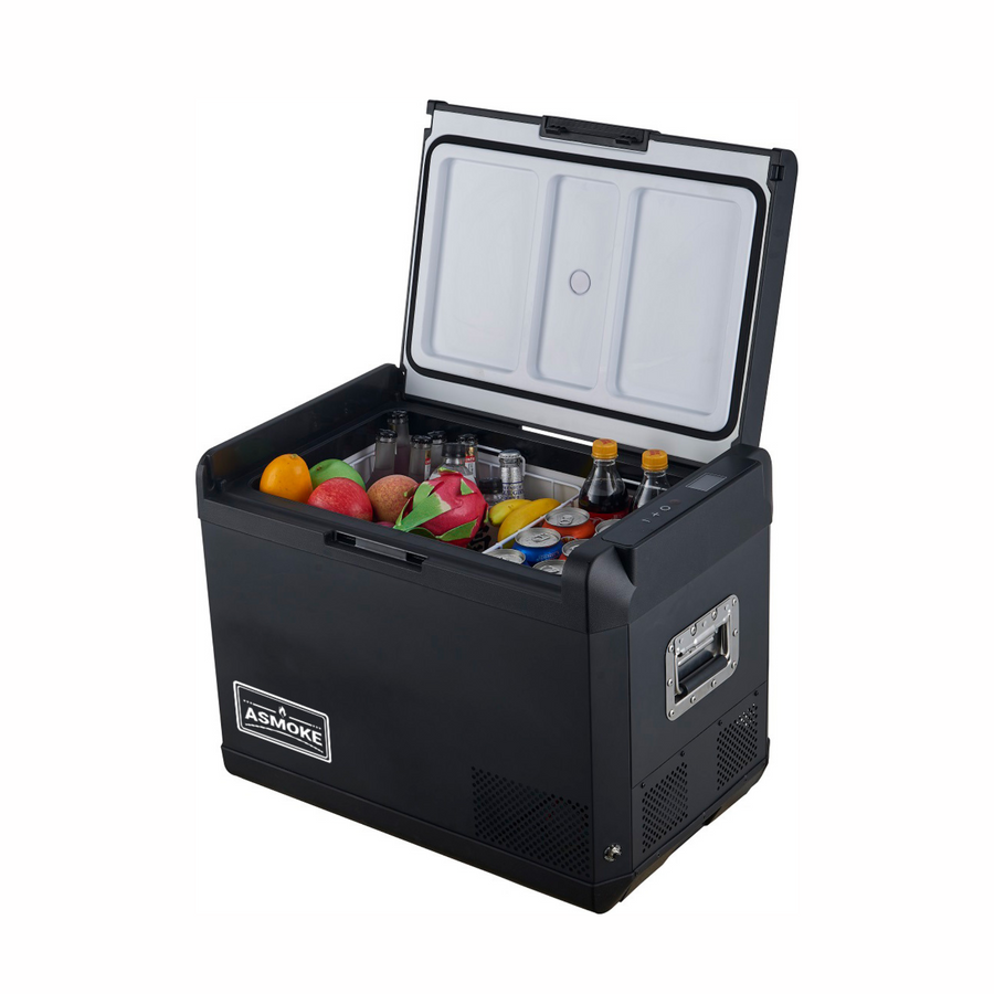 ASMOKE Premium Mini Fridge | 37L Compact Refrigerator with Roll-Bond Evaporator & Internal Light for Camping, RV & BBQ — image 6