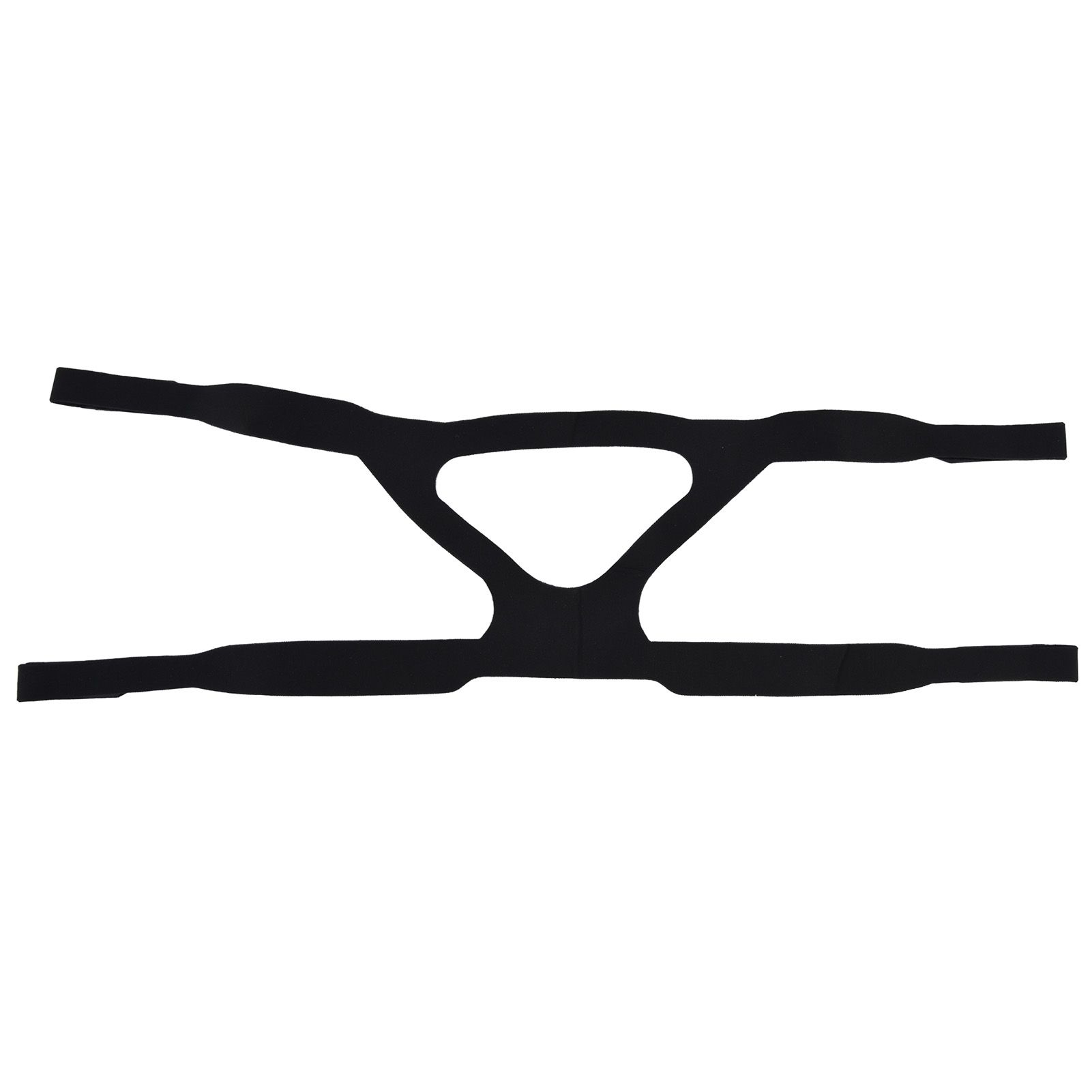 Universal Anti Snore Headgear Strap Nylon Elastic Anti Snoring Head Band for RespiratorBlack — image 3
