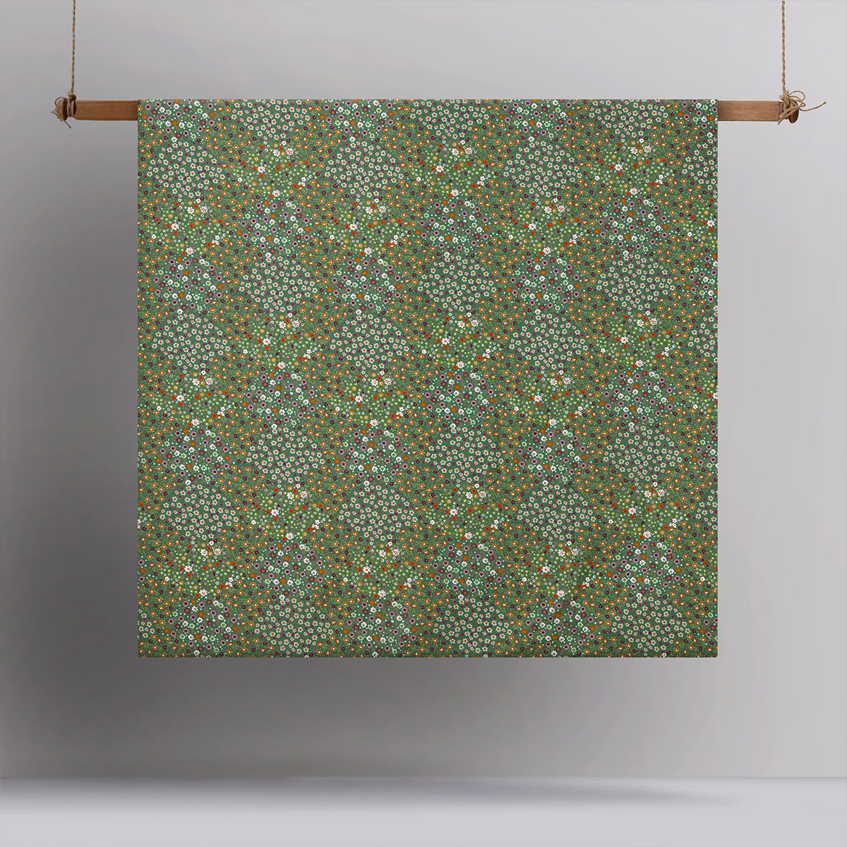 Accessorize Lisa Green Washed Cotton Printed Quilt Cover Set King โ image 3