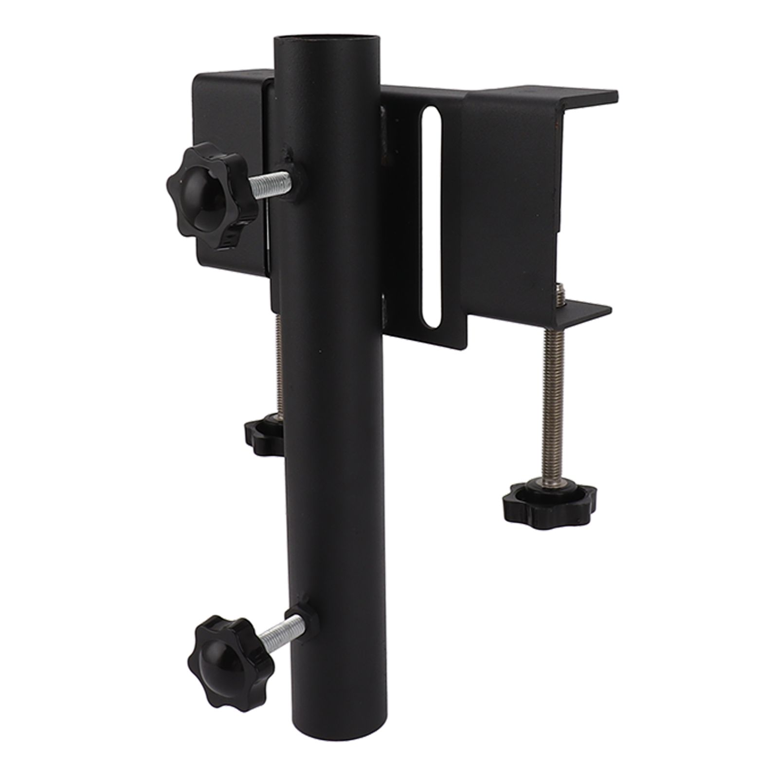 Pickup Flagpole Mount Firm Support Steel Universal Truck Flagpole Holder for Most Pickups Black โ image 2