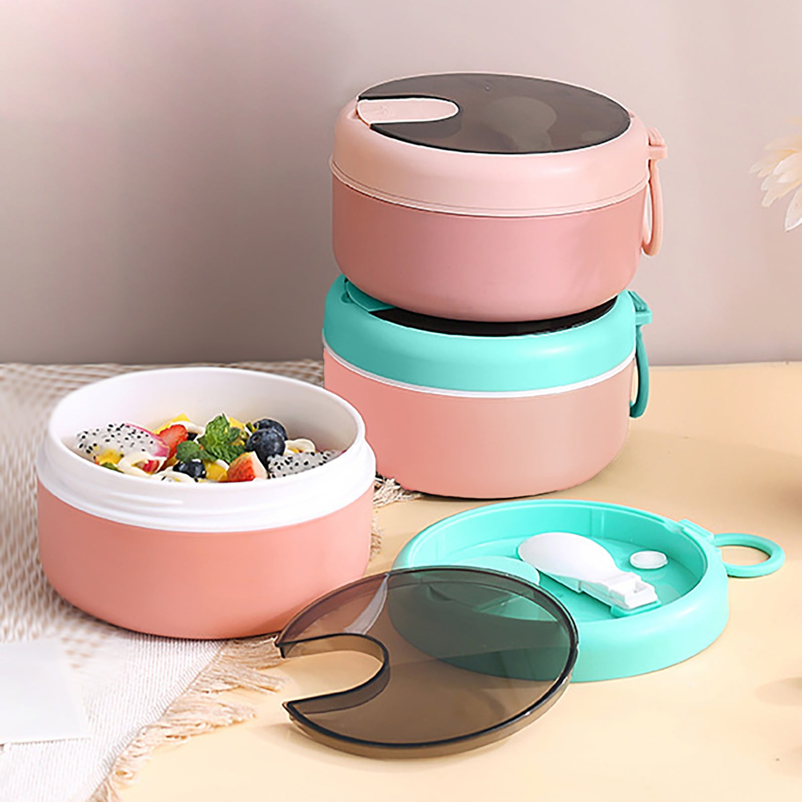 Soup Bowls, Microwave Ramen Bowl with Lid, Lunch Box with Lid, Durable and Heat Resistant Bowl for Noodles, Rice, and Soups, Perfect for Home, Office, or — image 6