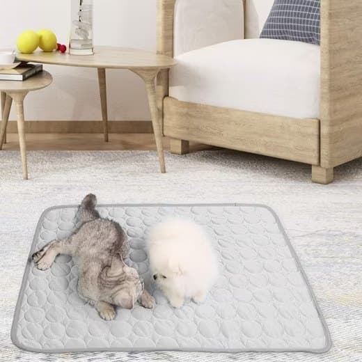 Cooling Mat for Dogs and Cats, 50 × 40cm, Breathable, Multiple Colors Available, Gray — image 2