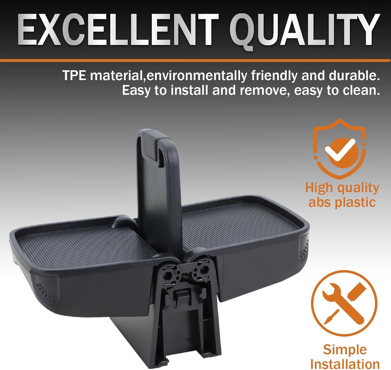 Cup Holder Insert Fits for 2016 2017 2018 Honda HRV HR-V, Replaces 77230-T7W-A02ZA — image 6