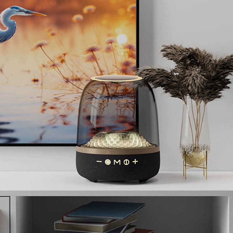 LP90 Black 360° Bluetooth Home Theater Speaker With One Microphone - LED Light Effect, 120W Surround Sound — image 3