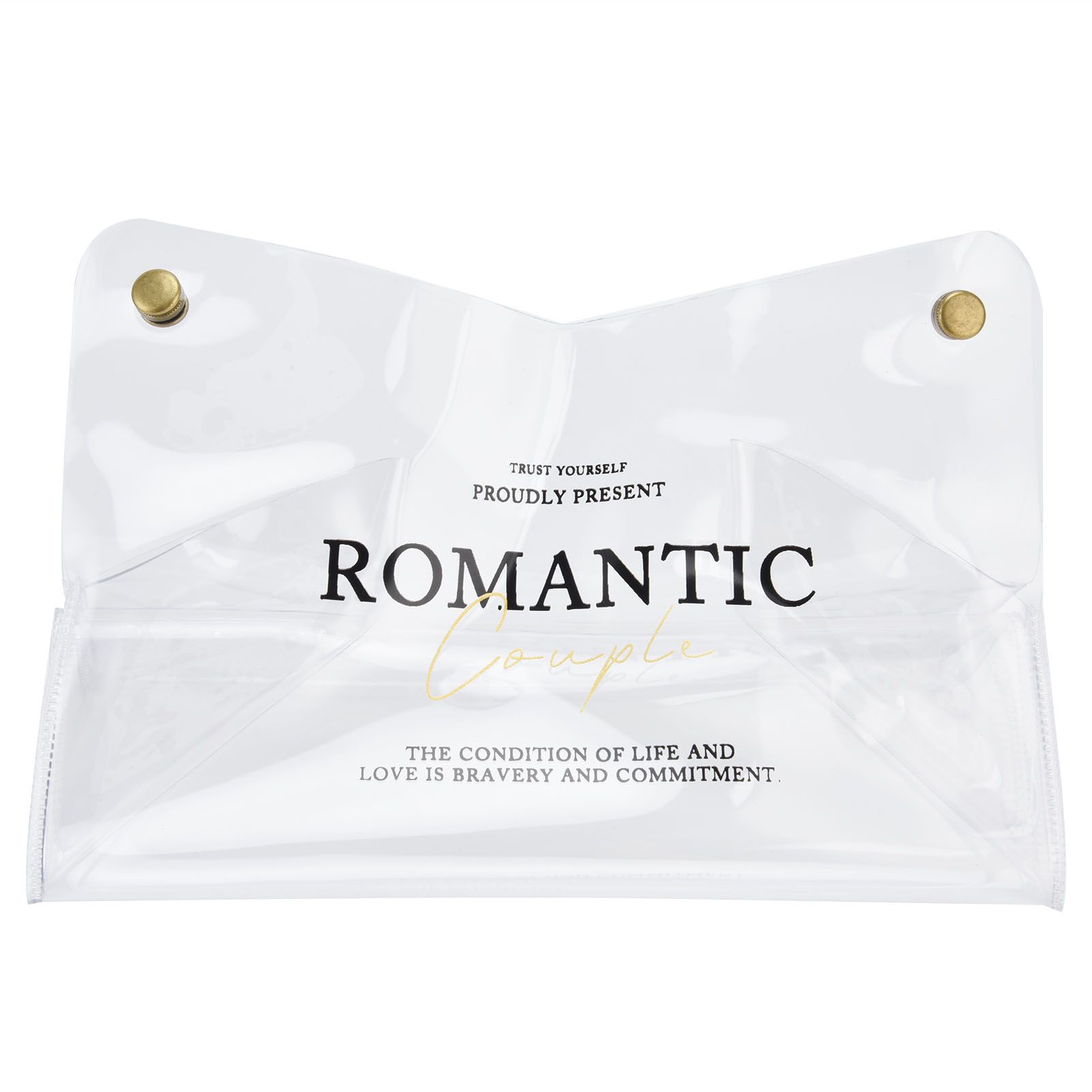 Tissue Container PVC Fashion Desktop Napkin Storage Case Box for Car Home Living RoomTransparent — image 2