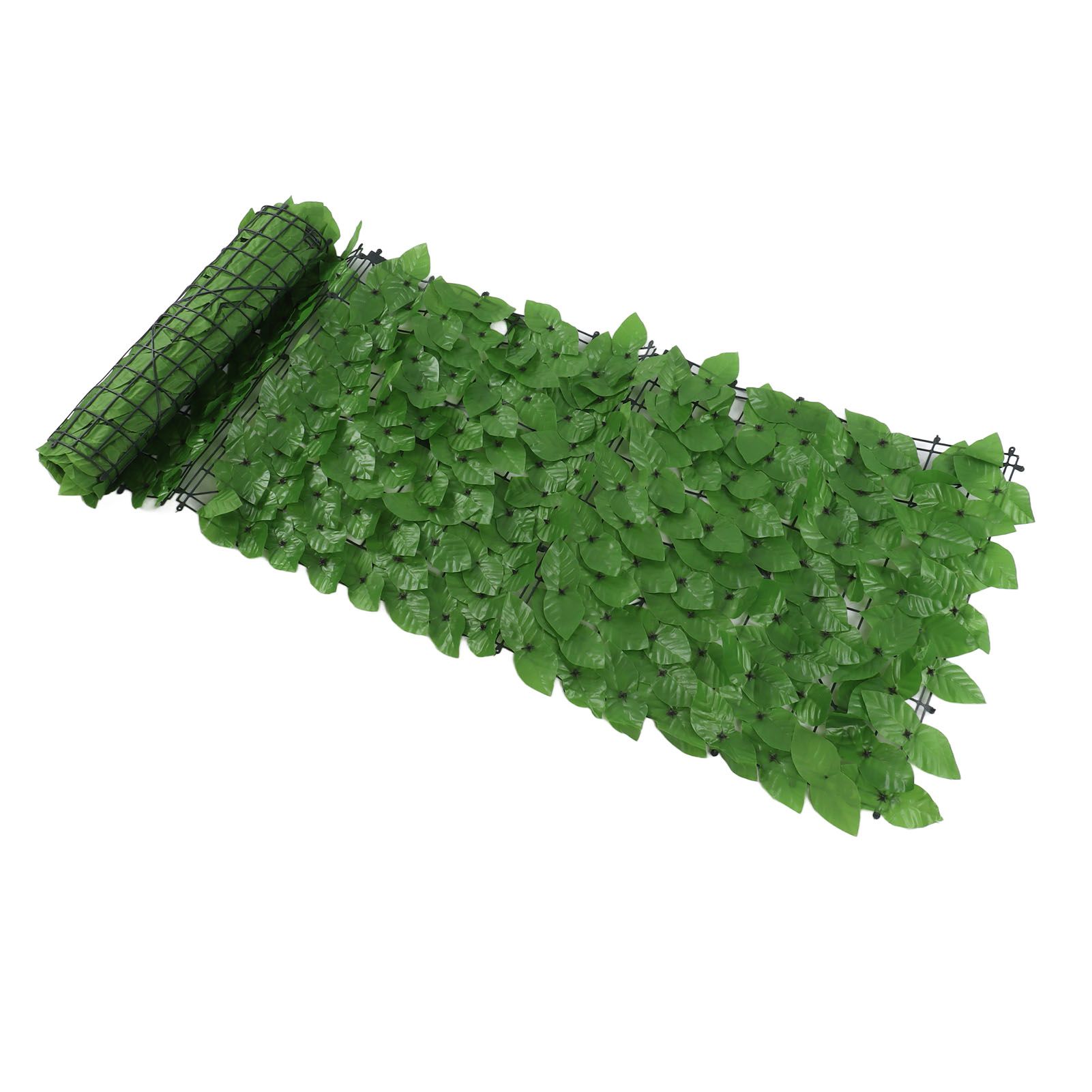 Faux Leaf Hedge Simulation Prevent Leaves Falling Off Decorative Artificial Fence Screen for Balcony Courtyard Emerald Green Epipremnum Aureum Leaf 0.5 × 3 — image 6