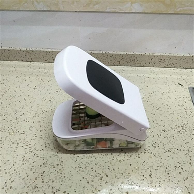 Abrader Vegetable Chopper, Kitchen Multifunctional Spiralizer Vegetable Cutter Potato Carrot Fruit Shredder Machine Onion — image 4