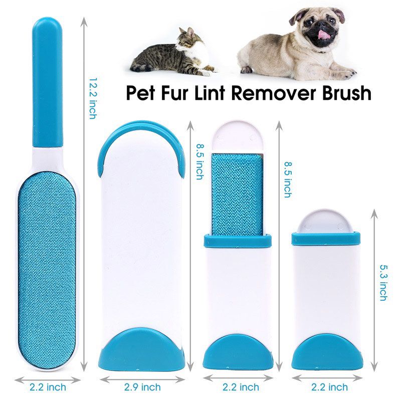 2 Pack Fur Remover Brush - Self-Cleaning, MultiColor โ image 4