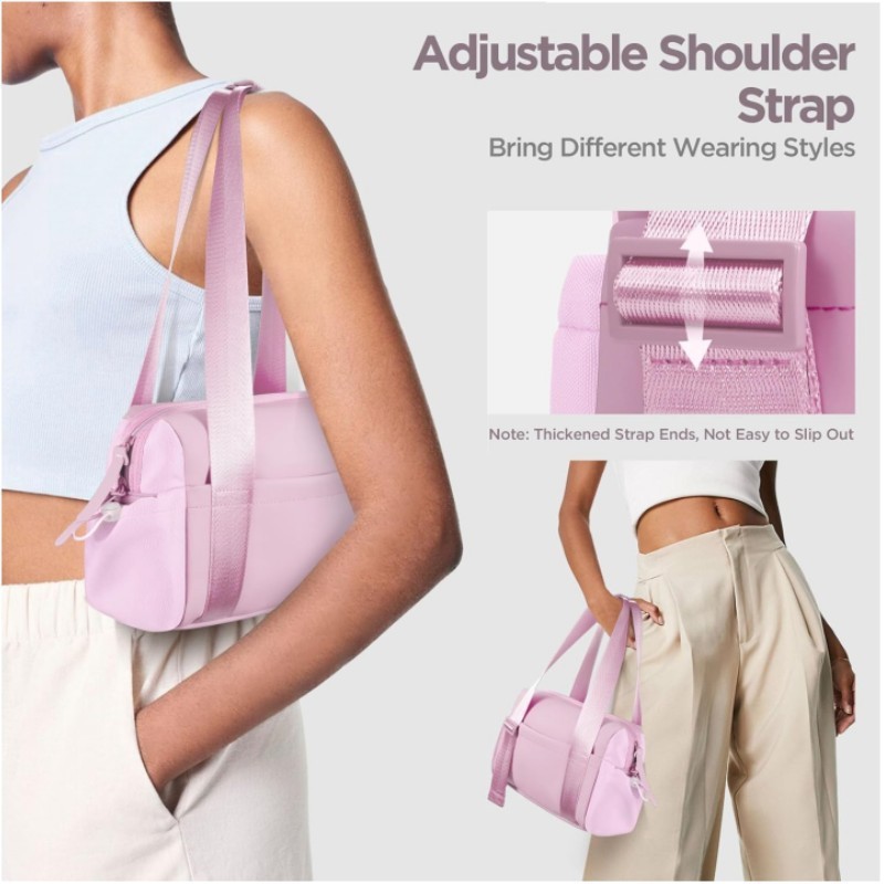 Stylish Green Mini Gym Bag & Travel Tote - Compact Duffel with Wet Pocket, Luggage Sleeve & Multiple Compartments — image 2