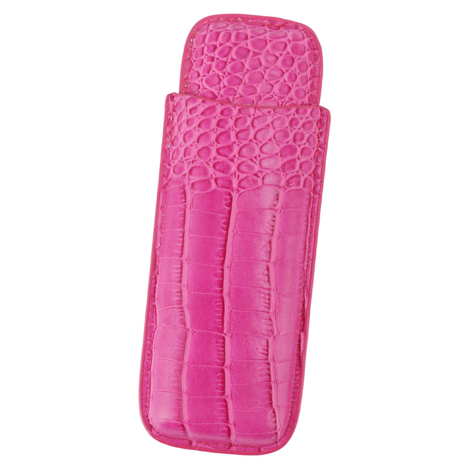 Cigar Case Holder Soft Leather Portable Wear Resistant Vintage Cigar Humidor for Birthday Pink โ image 5