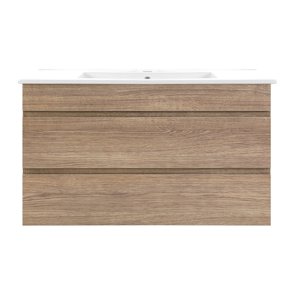 Cefito Vanity Unit 915mm with Basin Oak — image 5