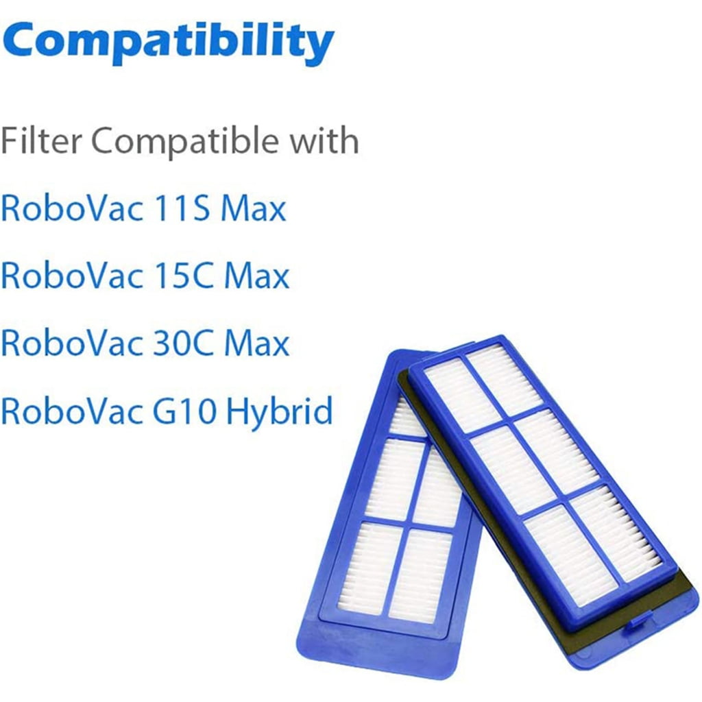 10PCS Filters Robot Vacuum Cleaner Part Accessories Robot Replacement Sweeper Tools Plastic Sweeping Robot Part Filters โ image 2