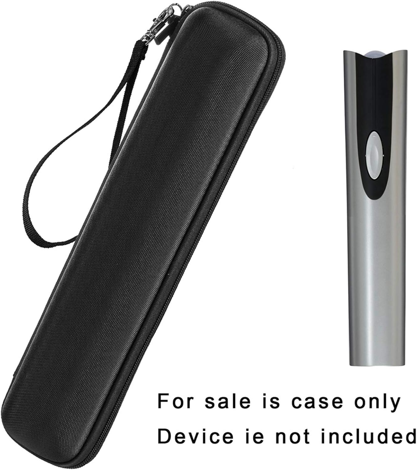 Portable EVA Bottle Opener Storage Case with Oxford Cloth Cover, Compact Holder for Electric Openers, Black, 31 × 7 × 7cm — image 5