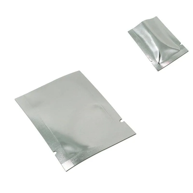 Silver Open Top Aluminum Foil Packaging Bags Heat Seal Vacuum Food Pouches - 30X40CM โ image 6