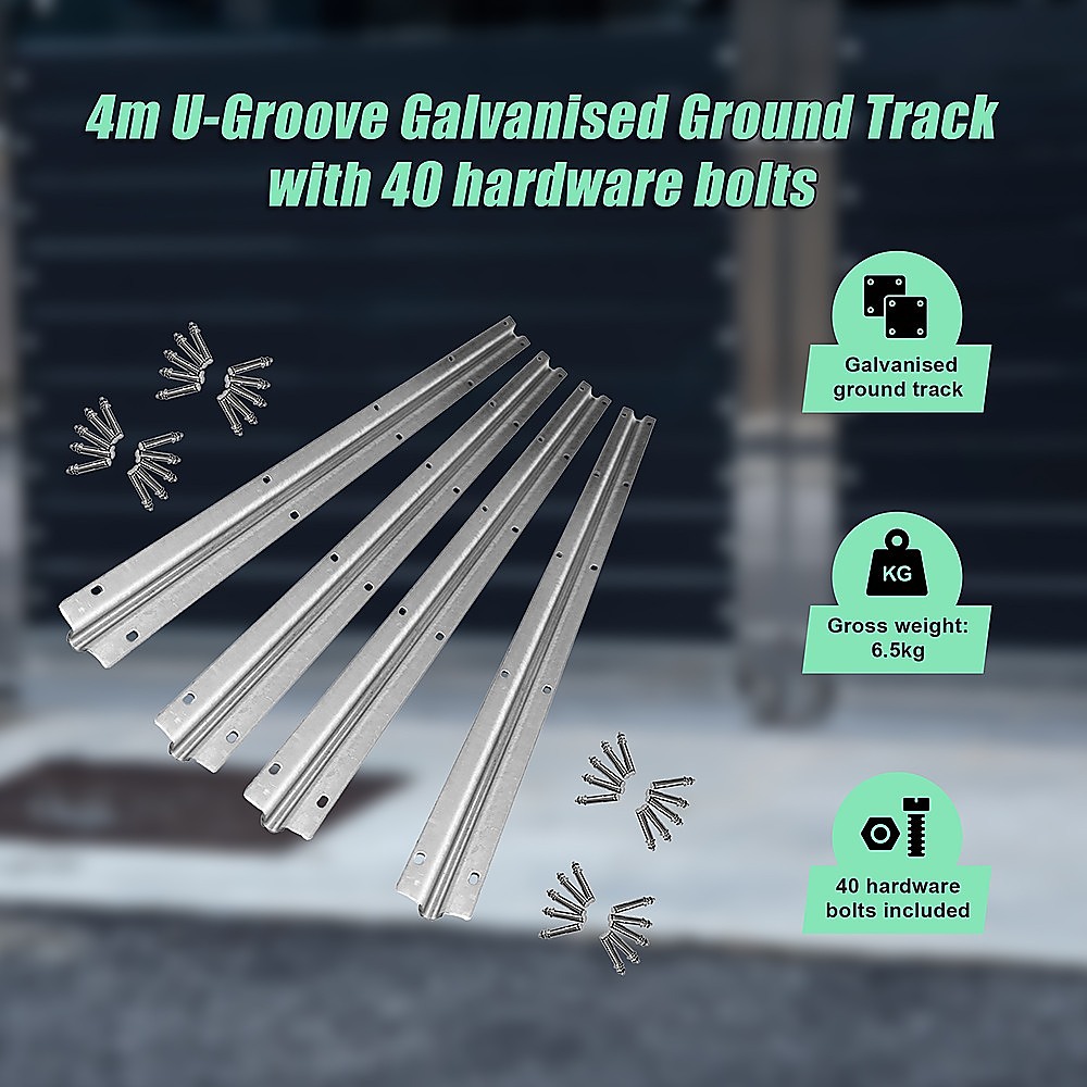 Sliding Gate Hardware Accessories Kit - 4m Track โ image 5