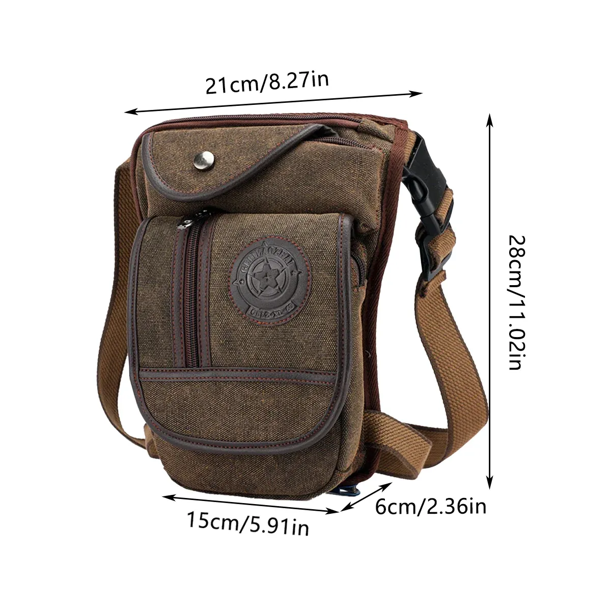 Bum Bag Hip Fanny Pack Tactical Military Waist Thigh Drop Leg Bag for Men โ image 3