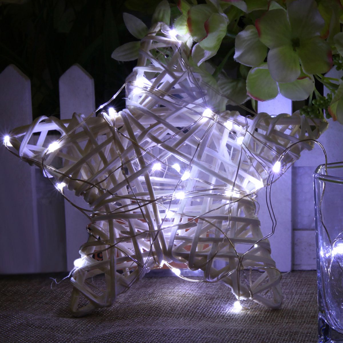 Solar Powered String Lights Fairy String Light for Outdoor Wedding Party Seasonal Decorations โ image 2