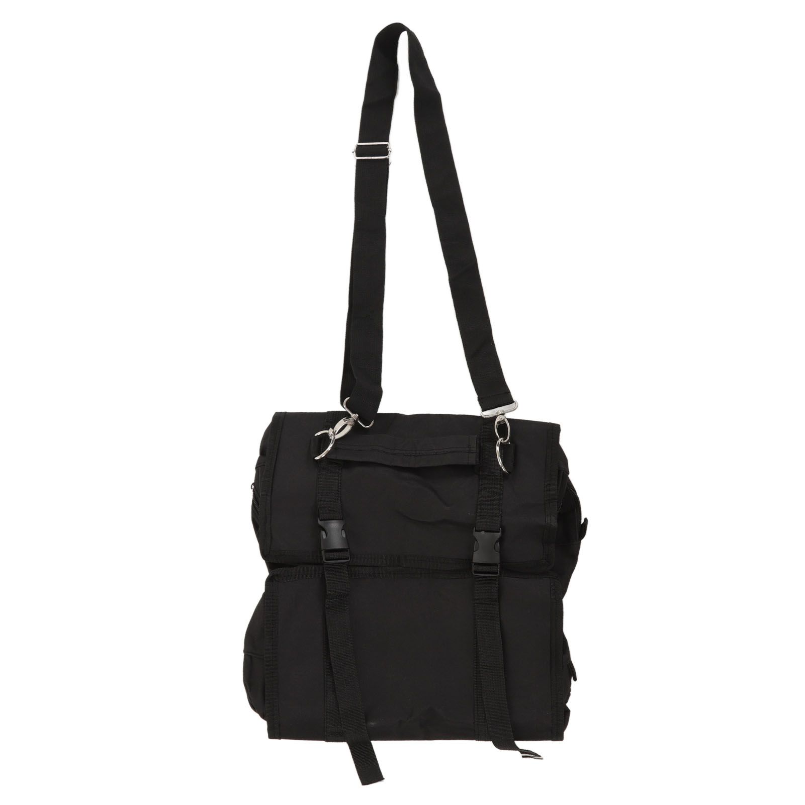 Roll Up Tool Bag 600D Oxford Cloth Detachable Storage Shoulder Bag for Hardware Electrician Tool Black โ image 4