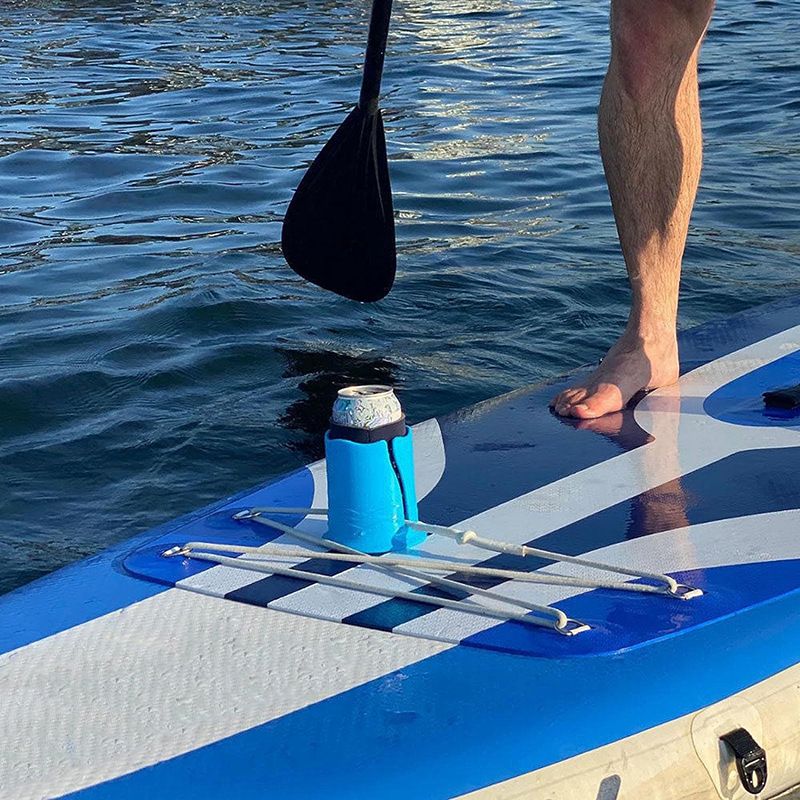 Cup Paddle Board and Kayak Drink Holder Signature Blue for SUP/Kayak/Canoe, Water Sports Accessories (Fishing/Boating/Recreation) 2pcs β image 3