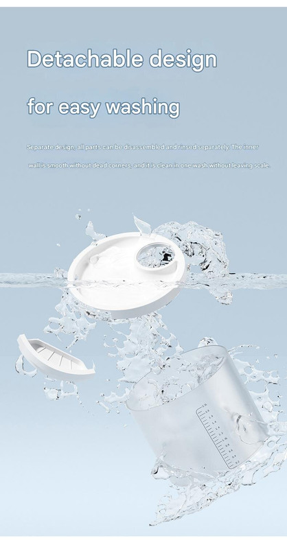 Blue Wireless Automatic Pet Water Fountain - 2.2L Motion Sensor Dispenser โ image 6