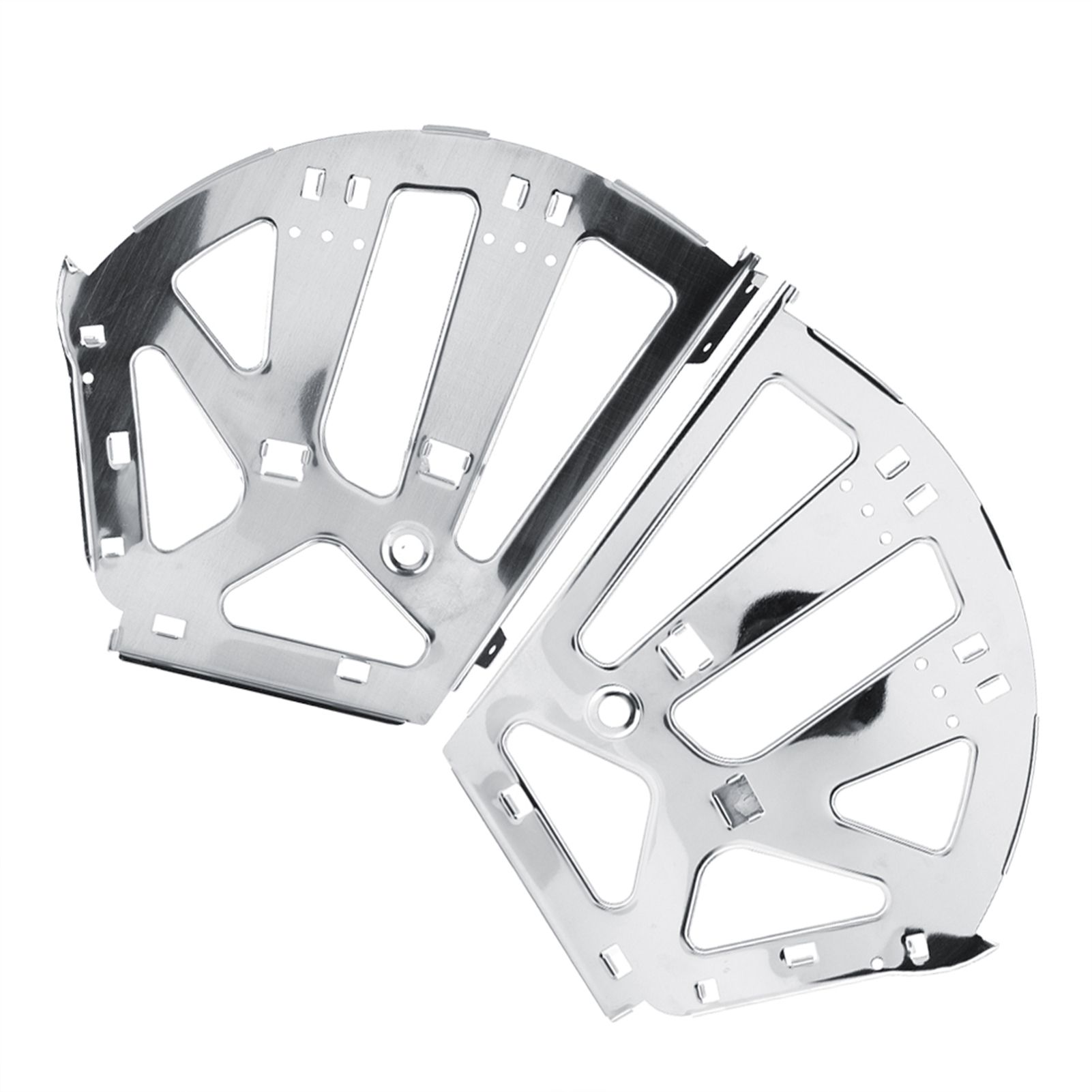 2Pcs Stainless Steel Shoes Drawer Cabinet Hinges Turing Rack Replacement Fittings(3 Layers) โ image 2