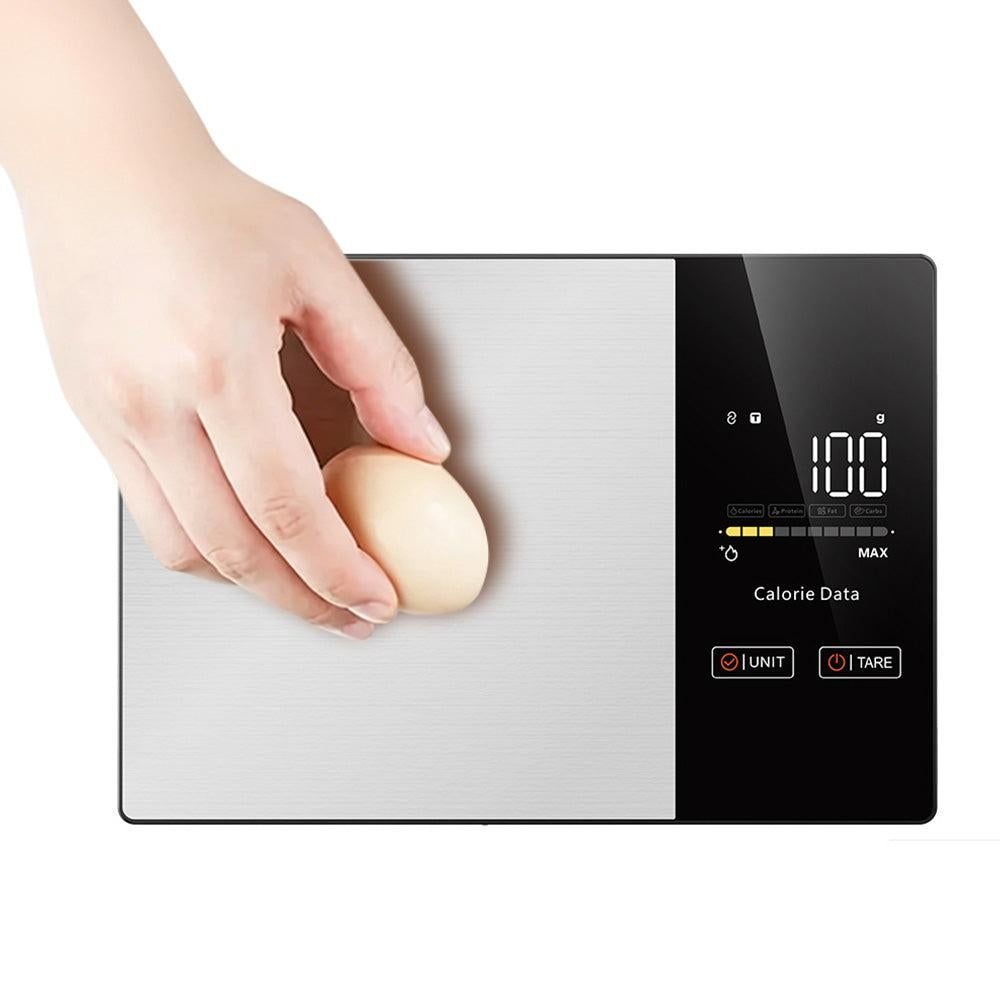 Smart Nutrition Food Scale with LED Display Tracks Calories Fat for Nutrition Tracking โ image 6