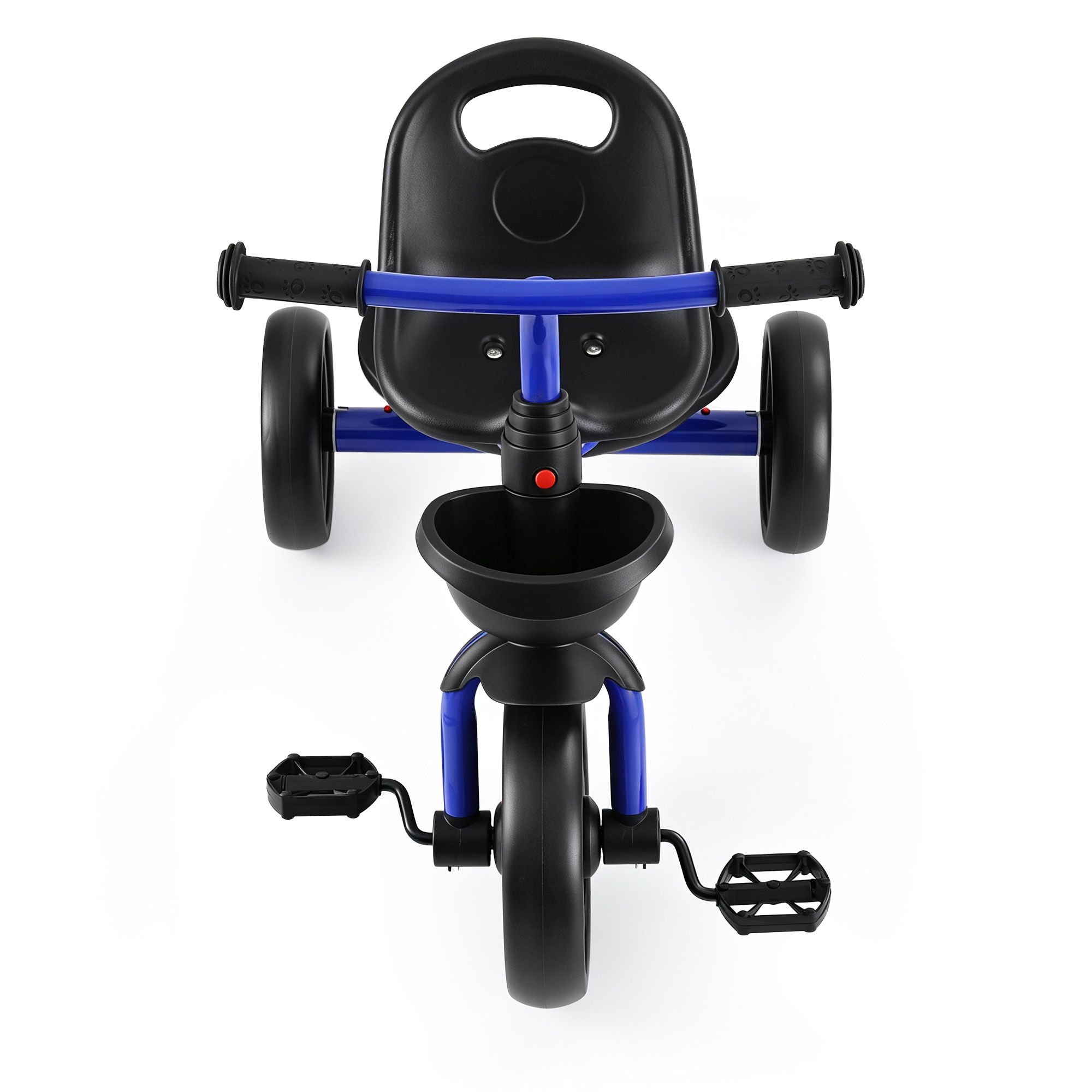 RIGO Tricycle Bike, Kids Bike with 3 wheels, basket Carbon Steel 68cm Blue โ image 3