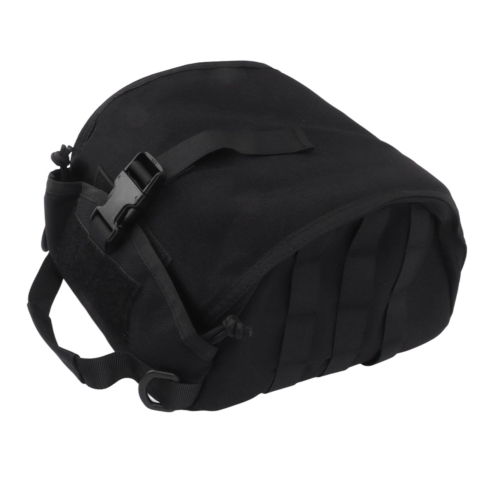 Outdoor Helmet Bag Nylon Waterproof Motorcycle Bike Bicycle Helmet Bag for Camping Hiking Black — image 6