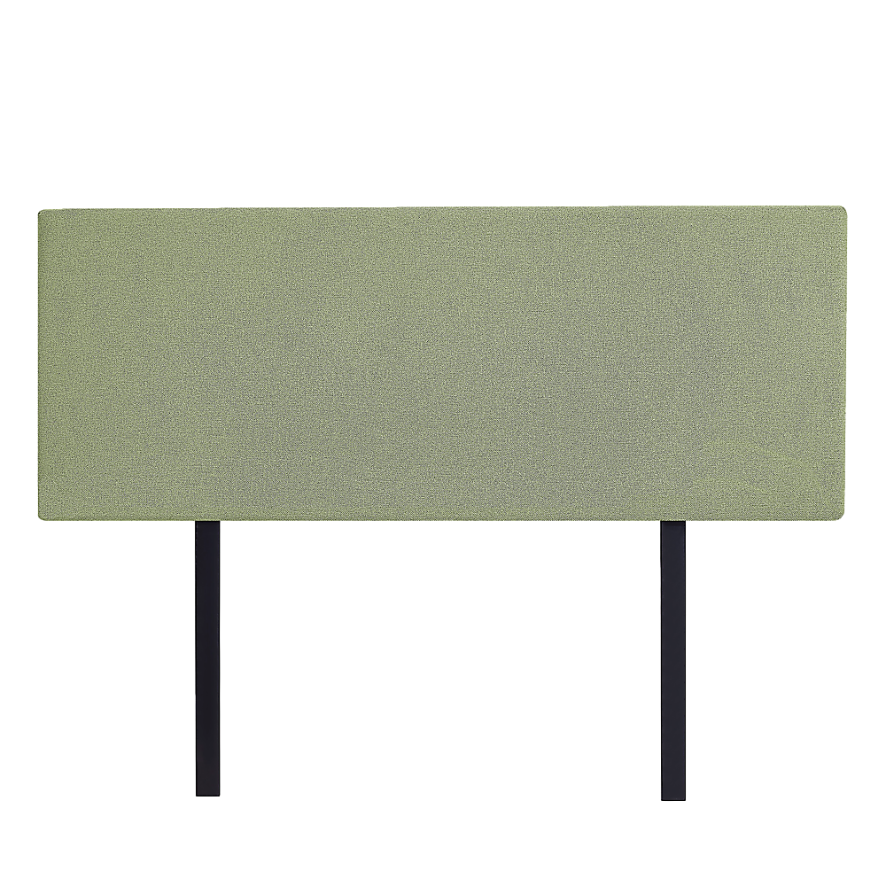 Linen Fabric Double Bed Deluxe Headboard Bedhead - Olive Green โ image 4