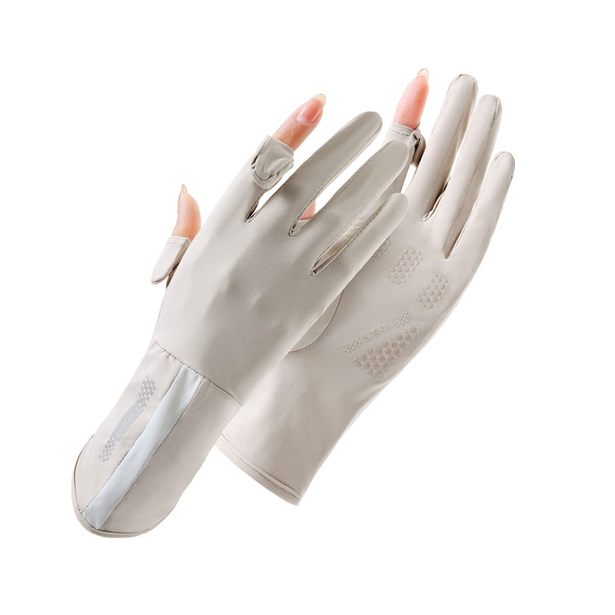 UV Protective Driving Gloves for Women – UPF 50+ Sunscreen Gloves with Touchscreen Function & Anti-Slip Palm, Long Cuff for Hiking, Cycling, Fishing