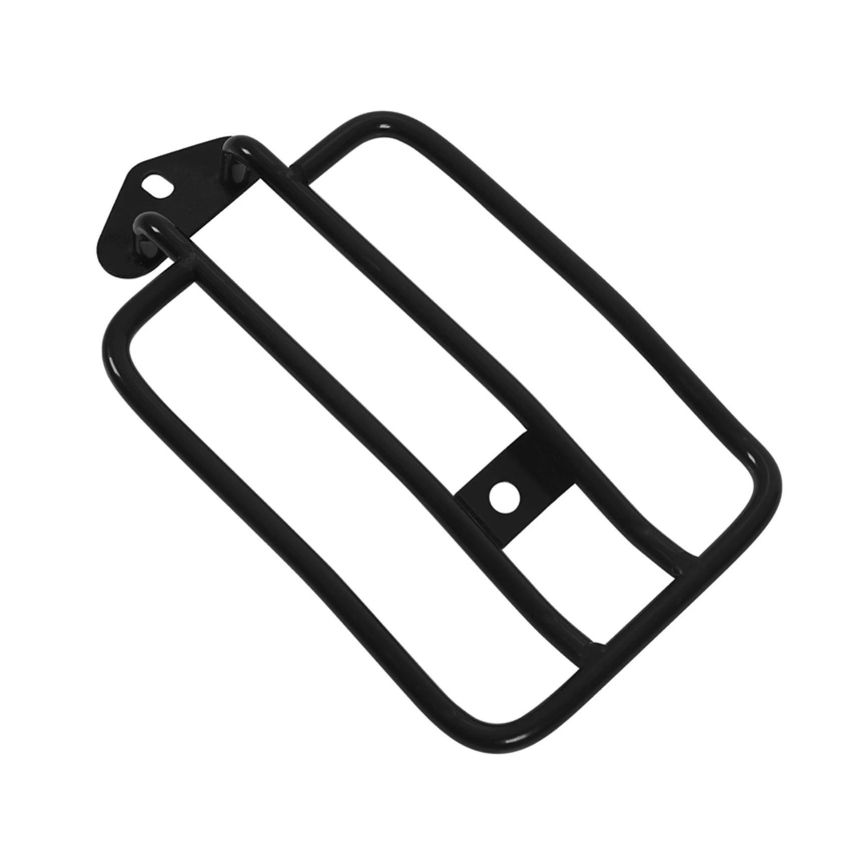 Luggage rack, motorcycle steel luggage rack, rear shelf with mudguard at the back, high-quality modified retro tailstock โ image 5