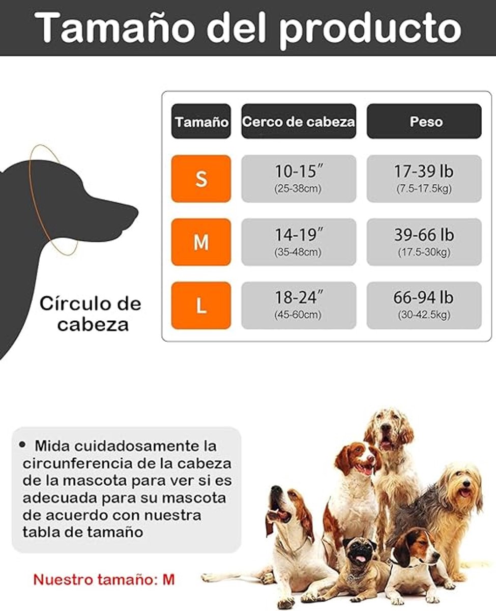 Dog Earmuffs - Noise-Reducing Earmuffs - Comfortable Headband - Shock Resistant - Lightning Protection - Waterproof - M — image 2